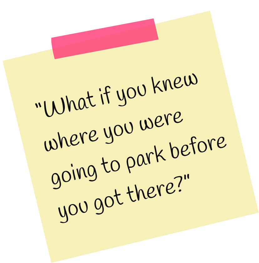 What if you knew where you were going to park before you got there?