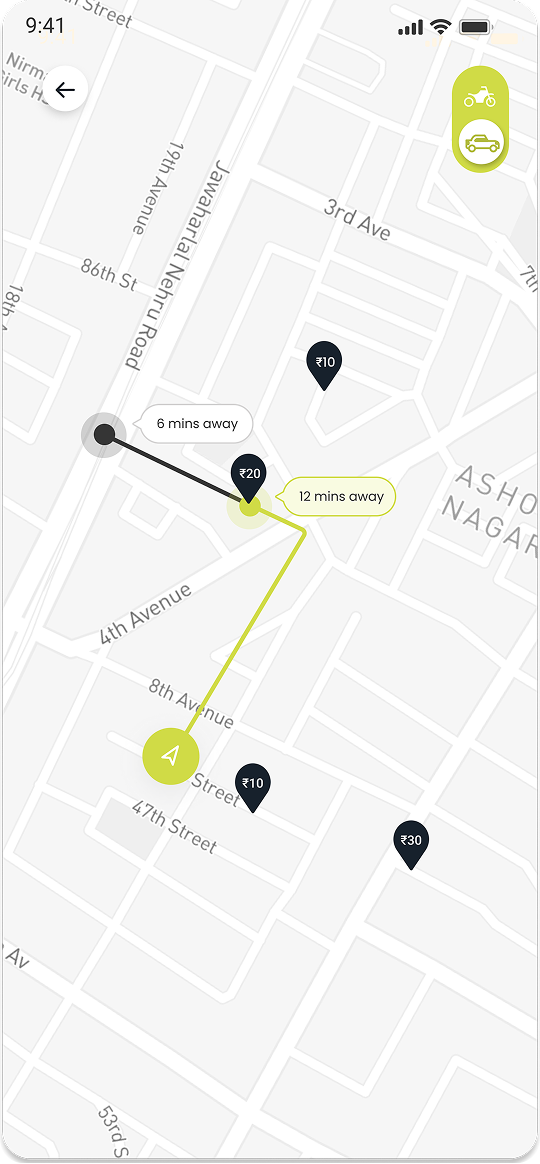 Perk MVP — parking details and availability